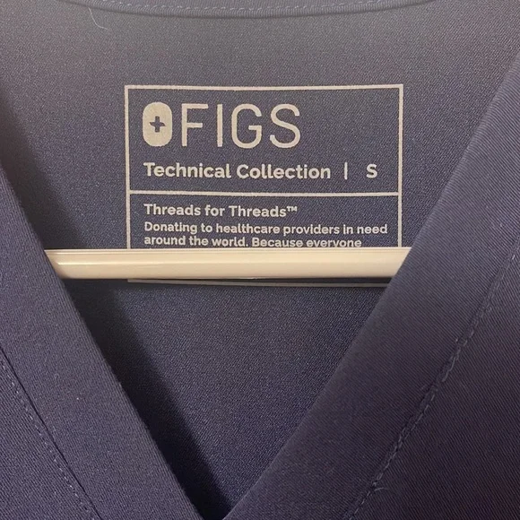 Figs SLIM Casma- Navy - Picture 2 of 4